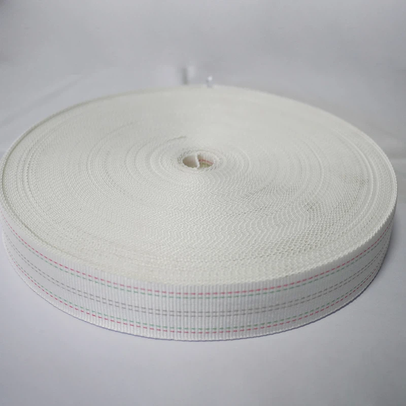 White Self-luminous Webbing factory White Self-luminous Webbing factory